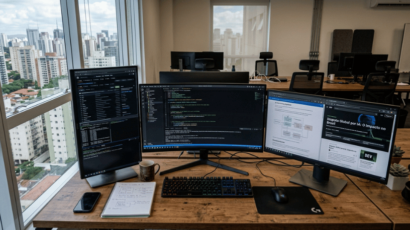Novo modelo de IA para programação reacende disputa global: o que muda para desenvolvedores brasileiros